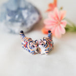 Japanese tigers earrings - exclusive order