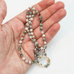 Dendritic agate necklace