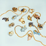 Triceratops with the Moon pendant