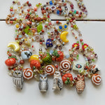 Great Gray Owl necklace