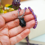 Black bear pendant