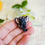 Black Catfly pendant
