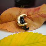 Cat on the Moon pendant