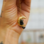 Cat on the Moon pendant