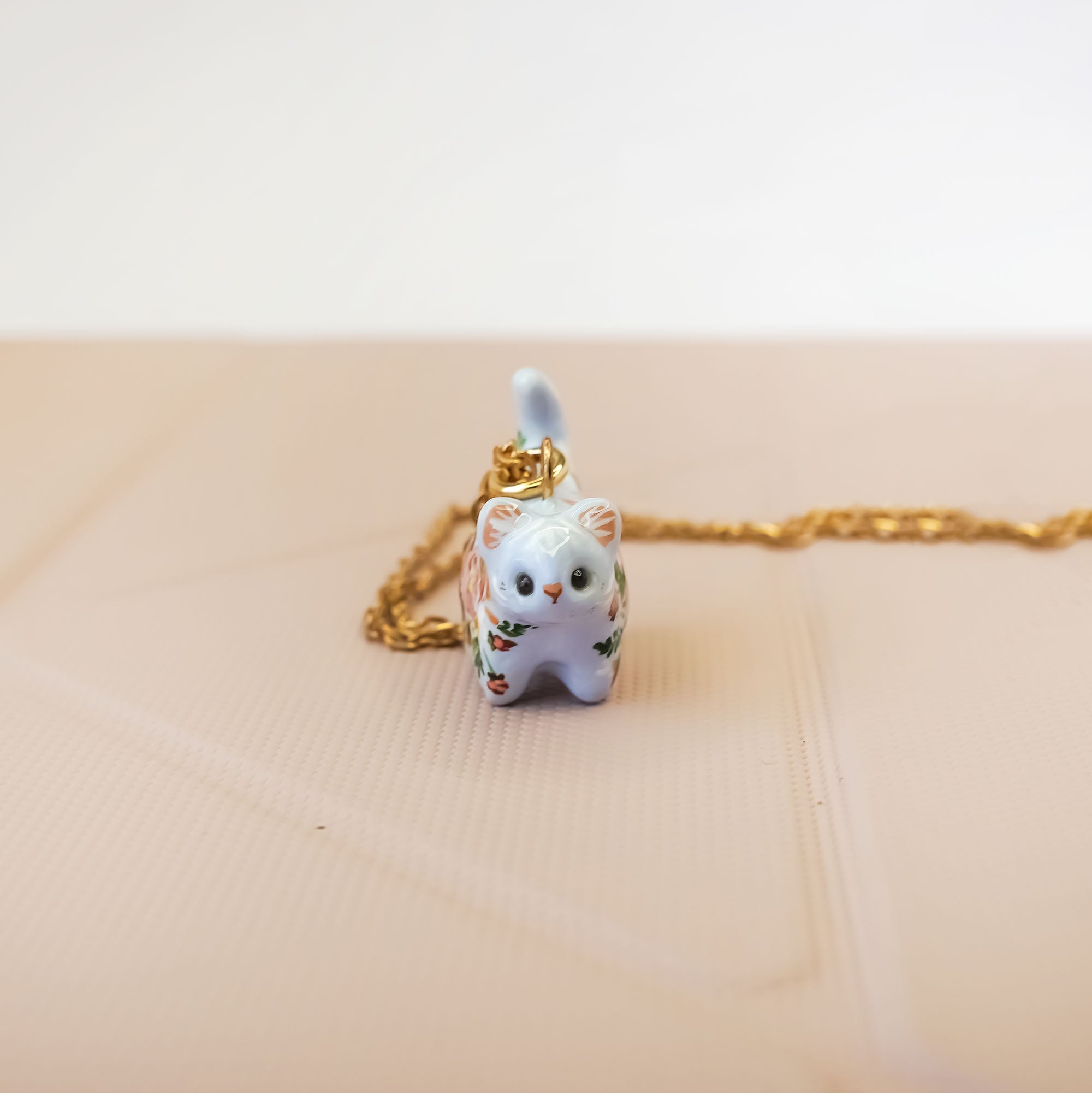 Blue Cat pendant