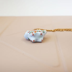 Blue Cat pendant