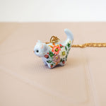 Blue Cat pendant