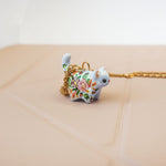 Blue Cat pendant