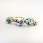 Berry snakes earrings - gold