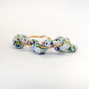 Berry snakes earrings - gold