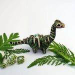 Brachiosaurus fossil figurine