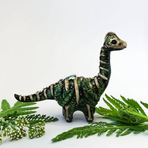 Brachiosaurus fossil figurine