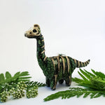 Brachiosaurus fossil figurine
