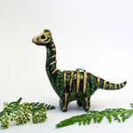 Brachiosaurus fossil figurine