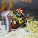 Mushroom picker British cat