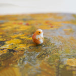 Bunny with a fern pendant