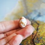 Bunny with a fern pendant