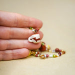 Burrowing Owl necklace