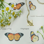 14k Solid Gold Catlfy pendant