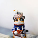 Calico cat - Seagulls Lover