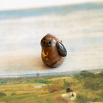 Chocolate bunny with a star pendant