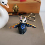 Death head black cat