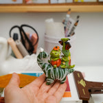 Dinosaur Halloween figurine