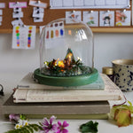 Campfire - diorama with three foxes