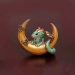 Dragon on the Moon figurine
