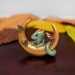 Dragon on the Moon figurine