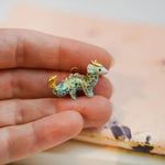 Noodle dragon pendant