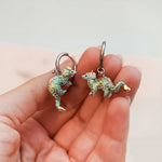 Noodle dragons earrings