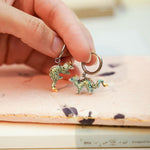 Noodle dragons earrings