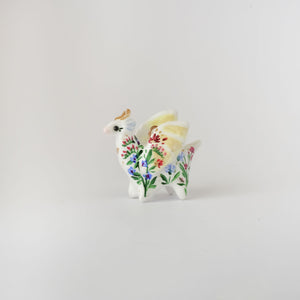 Flower dragon pendant