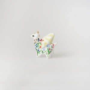 Flower dragon pendant