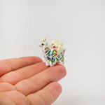 Flower dragon pendant