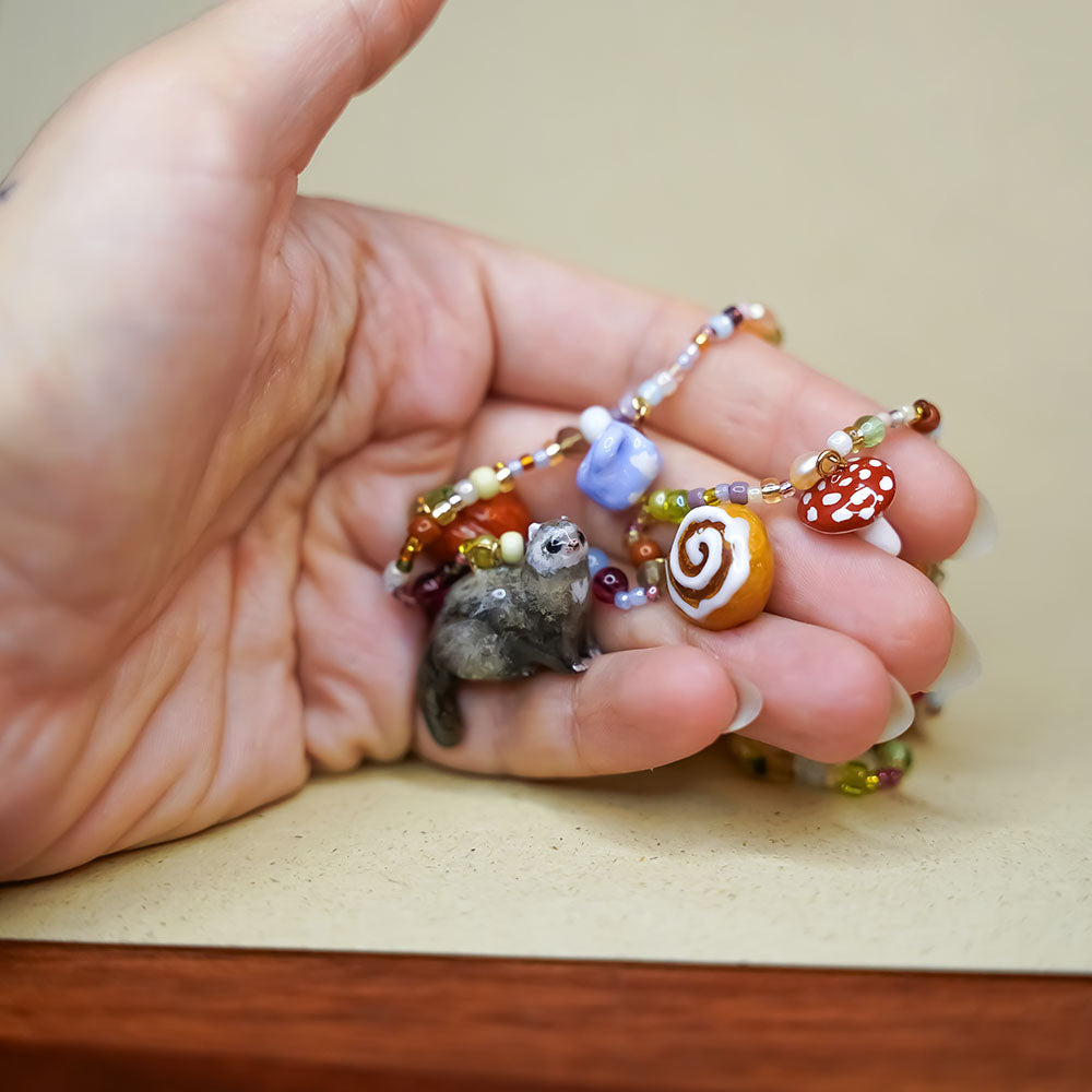 Ferret necklace