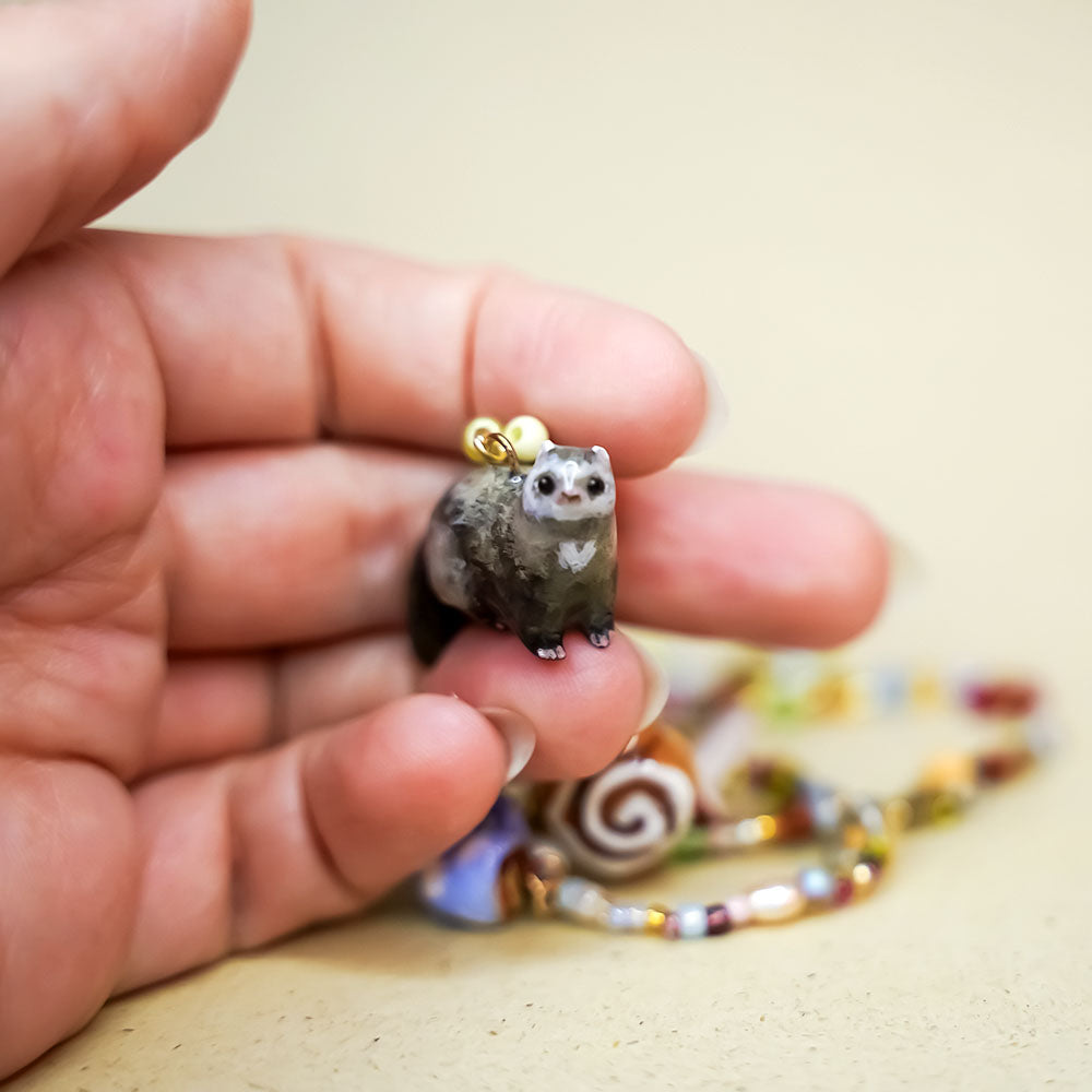 Ferret necklace