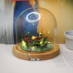 Catch fireflies - diorama with four Catflies