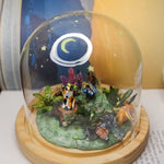 Catch fireflies - diorama with four Catflies