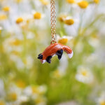 Jumping fox pendant