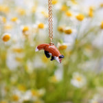 Jumping fox pendant