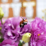 Jumping fox pendant