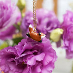 Jumping fox pendant
