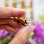 Jumping fox pendant