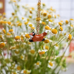 Jumping fox pendant