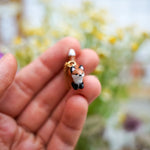 Jumping fox pendant