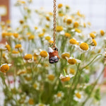 Jumping fox pendant