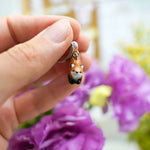 Jumping foxes earrings