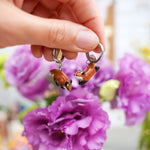 Jumping foxes earrings